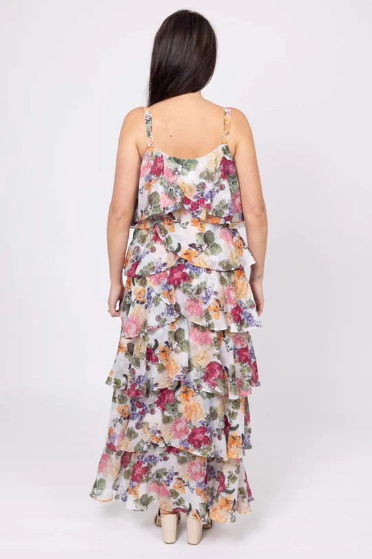 Petal Maxi dress Floral