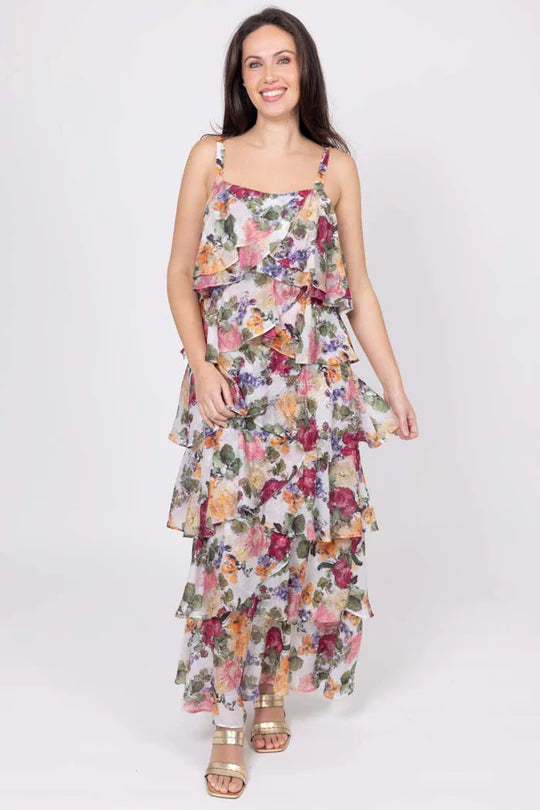 Petal Maxi dress Floral