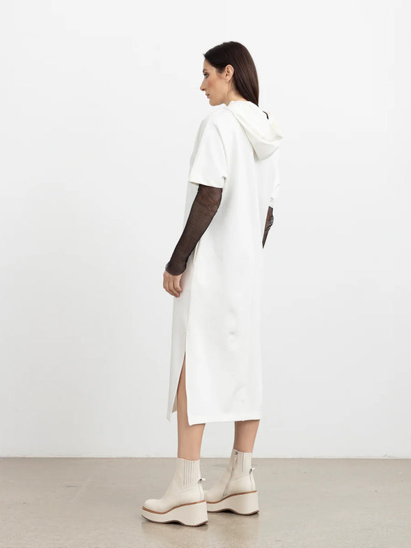 Reflective Revel Dress-Ivory