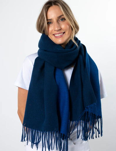 Two Tone wide scarf