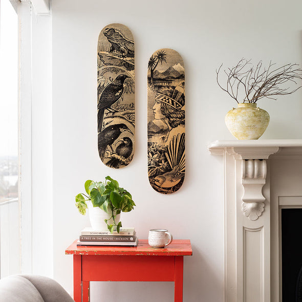 Skateboard Deck - Wall Hanging Art