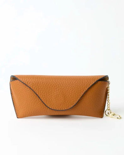Key Chain Leather Sunglass Case