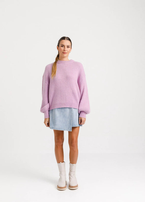 EMMIE KNIT Lilac