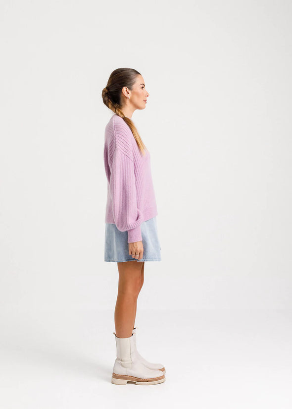 EMMIE KNIT Lilac