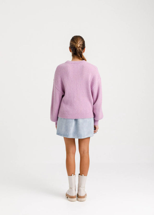 EMMIE KNIT Lilac