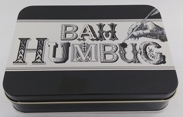 Typography - BAH HUMBUG - Tin