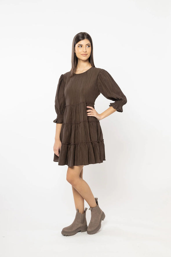 Briar Tiered mini dress