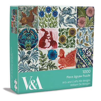 V&A Arts & Crafts Tile 1000 Pce Jigsaw