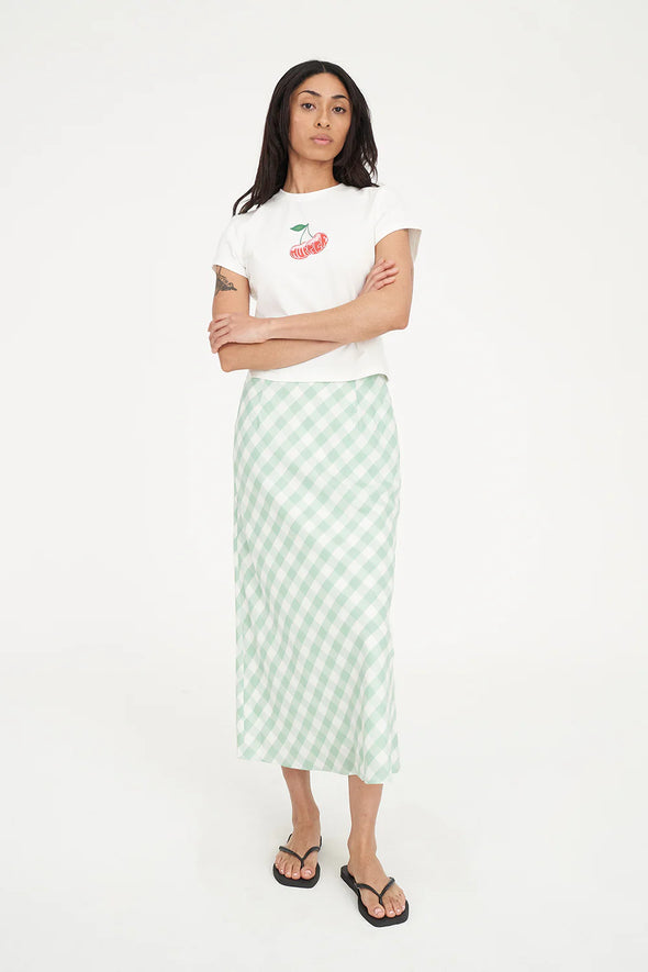 Celine Lila Midi Skirt