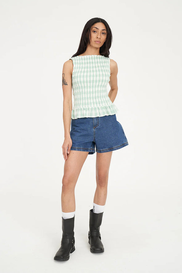 Celine Gigi Shirred Top