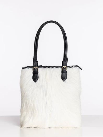 Fur Bag - White