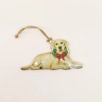 Vintage Golden Labrador Decoration