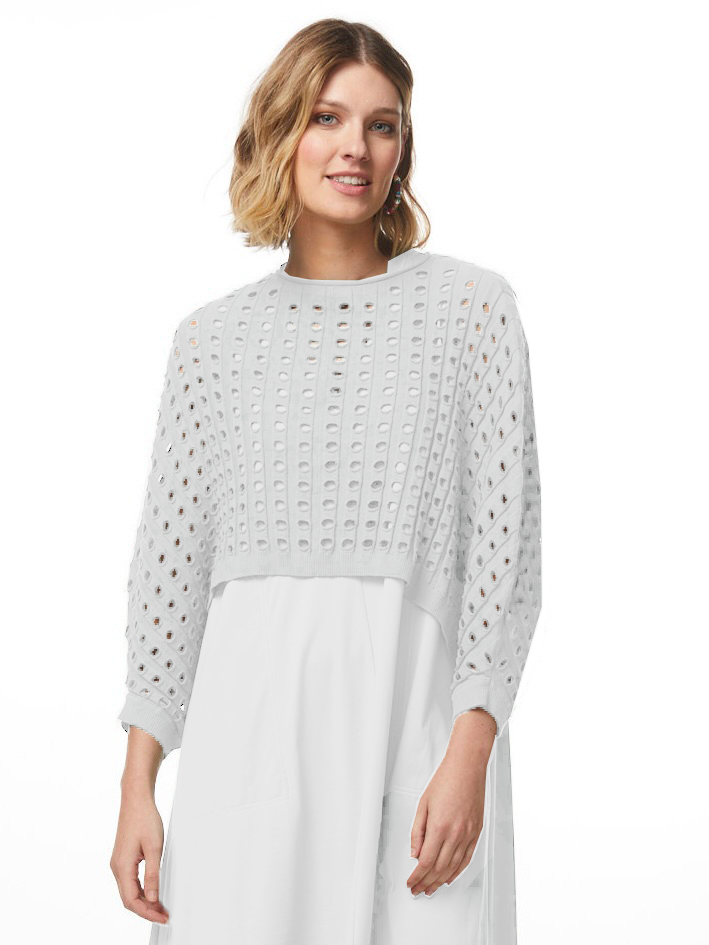 Open weave shrug hotsell