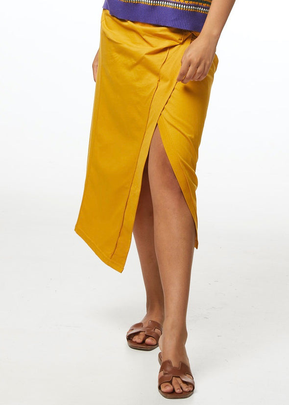 Twist Front Skirt