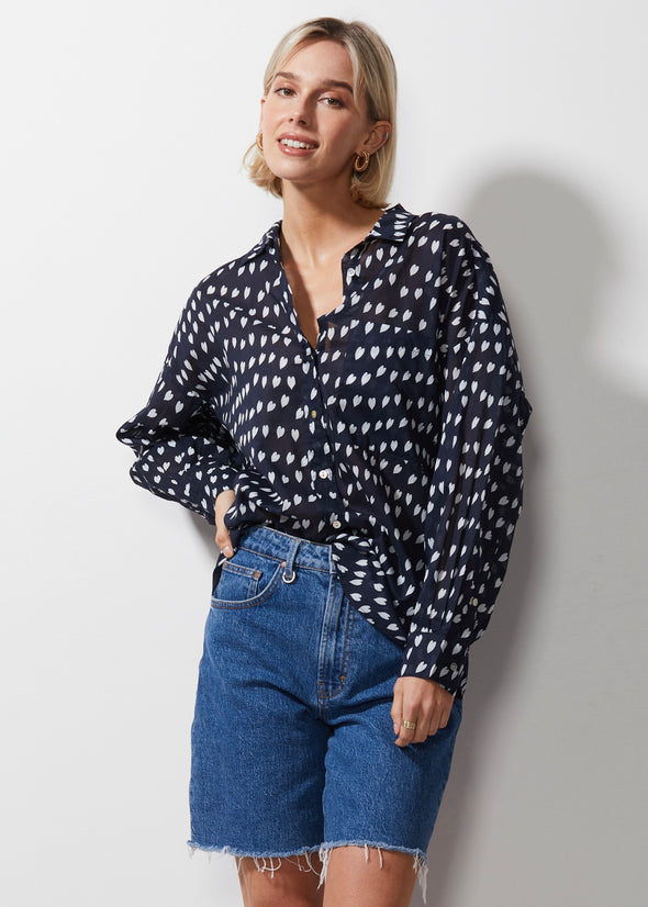 Cotton Voile Shirt - Venice