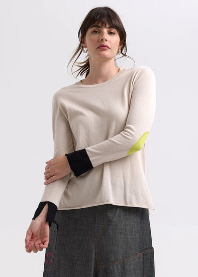Elbow Patch Jumper