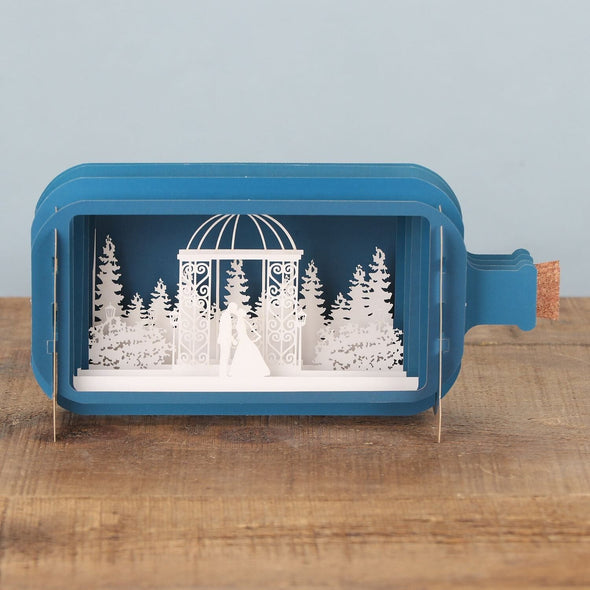 Message In A Bottle Wedding Card