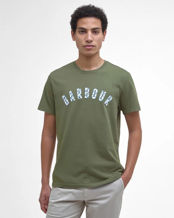 Torpoint Tartan Logo T-Shirt