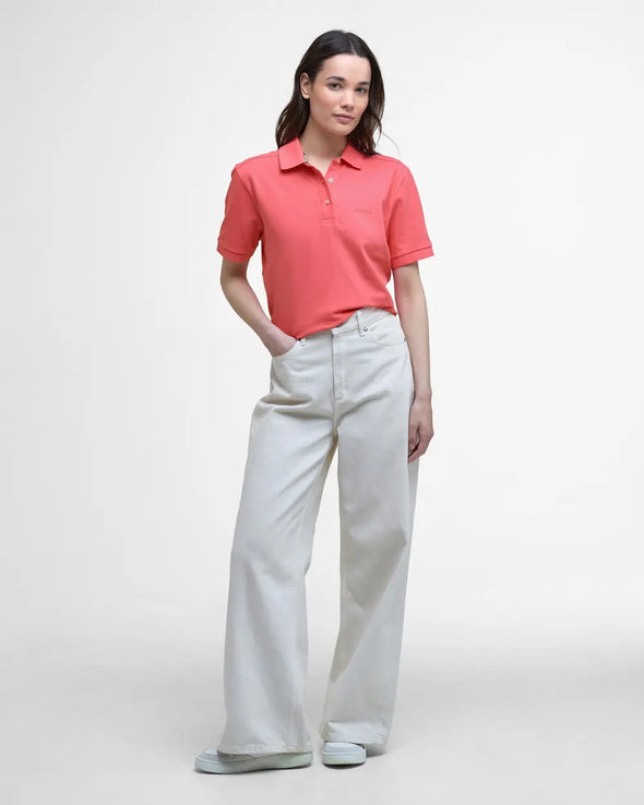 Pink Punch Bowford polo top