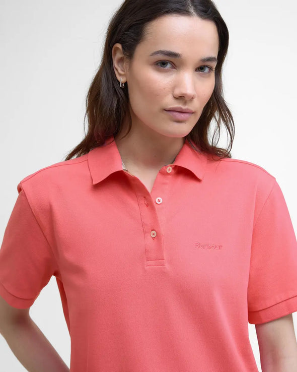 Pink Punch Bowford polo top