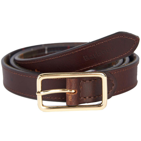 Reversible Belt-Tartan/Brown