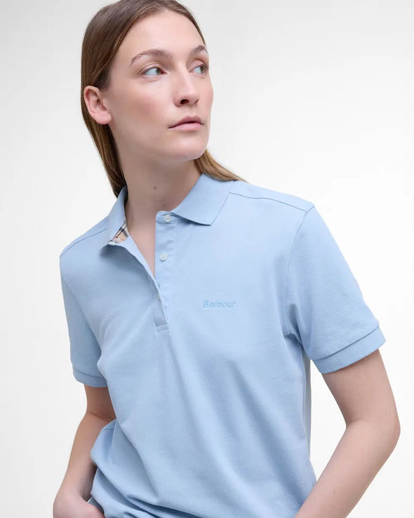 Blue Bowford Polo Top