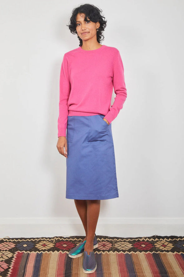 Kate Crew Sweater - French Pink