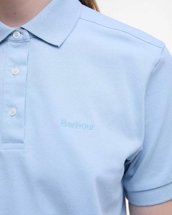 Blue Bowford Polo Top