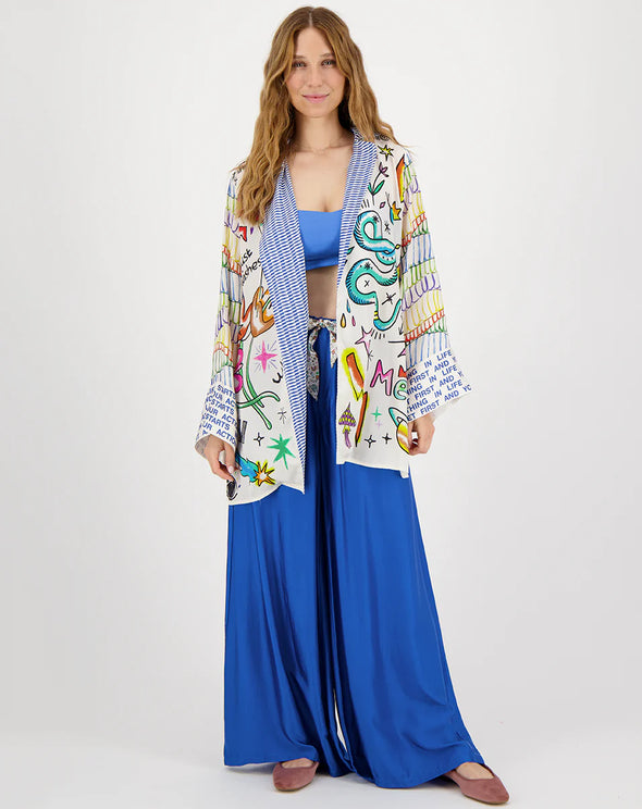Lucia Kimono Belted Jacket