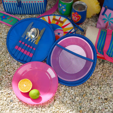 Picnic Round Plate Set - Fiesta