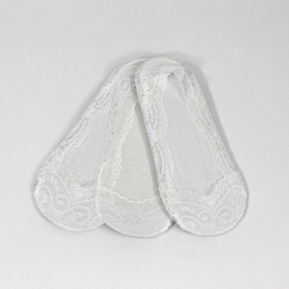 Lace Sockettes 3 Pack