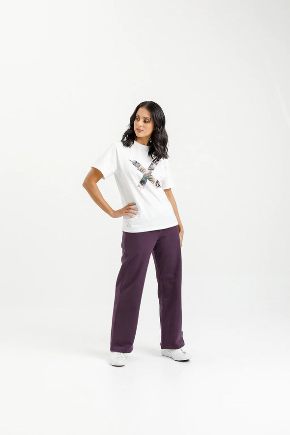 Apartment  Pants - Plum Tonal Matt X