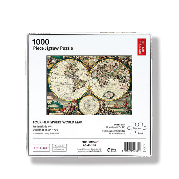 Hemisphere 1000 Pce Jigsaw