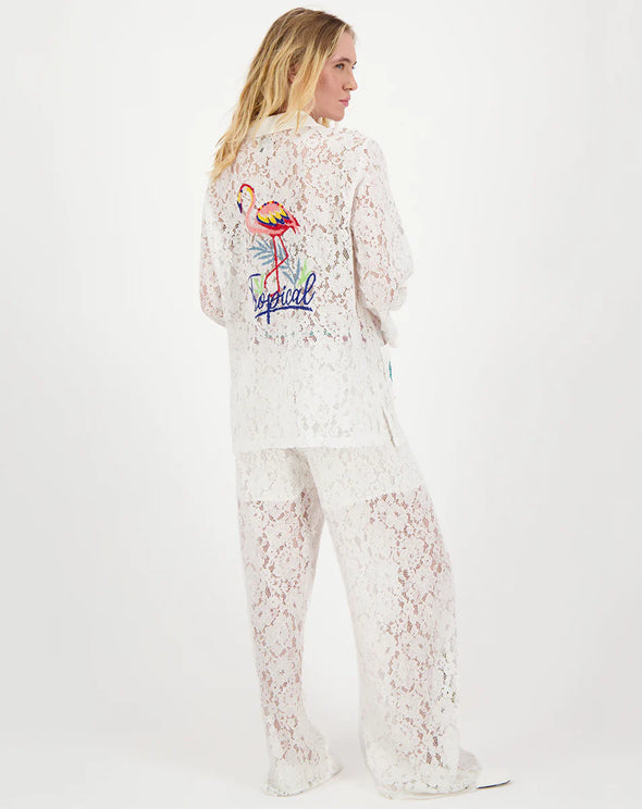 Eli Lace Shirt w Pocket