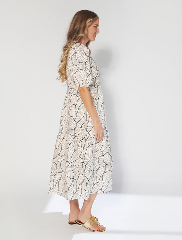 Miyuki Dress Abstract Geo