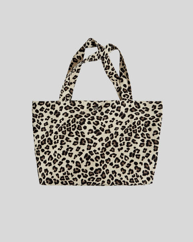 Sage Tote Bag - Oatmeal Leo