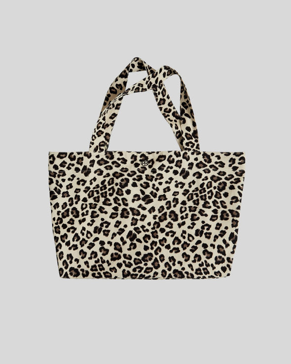 Sage Tote Bag - Oatmeal Leo