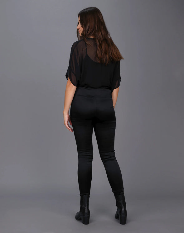 Pull On Satin Legging