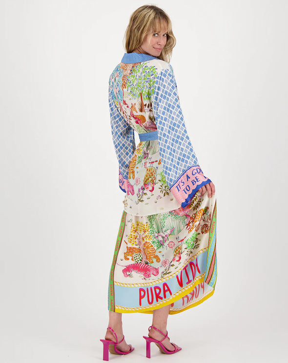 Lucia Kimono Belted Jacket