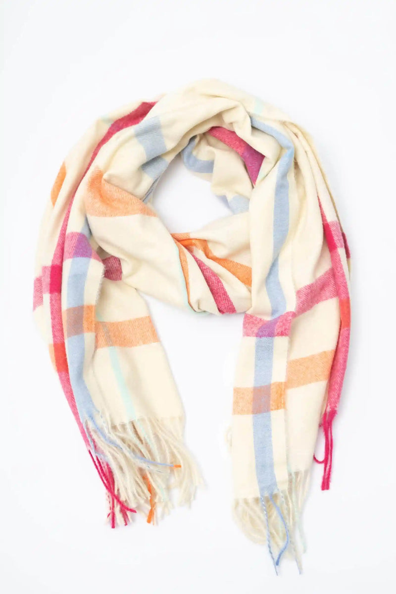 Robyn Scarf – Cream – Hamilton & Murray Boutique