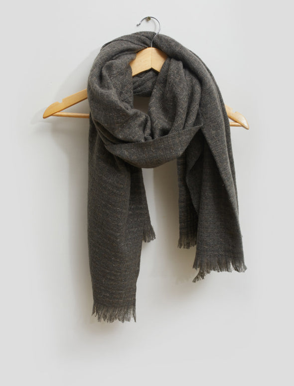 scarf lurex check 1825