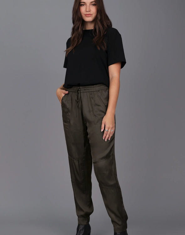 Slouch Satin Pant