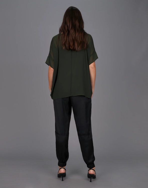 Slouch Satin Pant