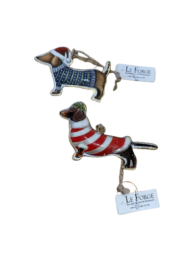 Vintage Cardi Daschund Decoration