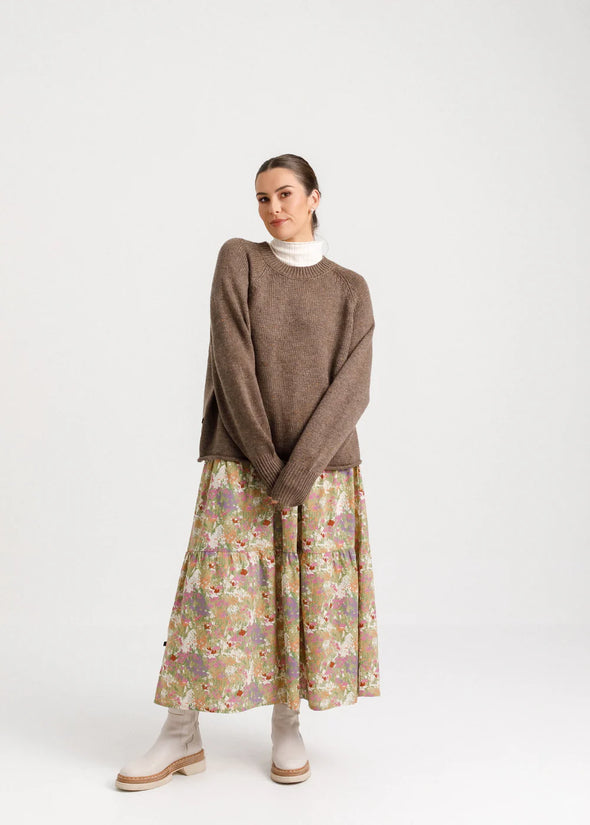 FLECK LILO JUMPER Mocha Fleck