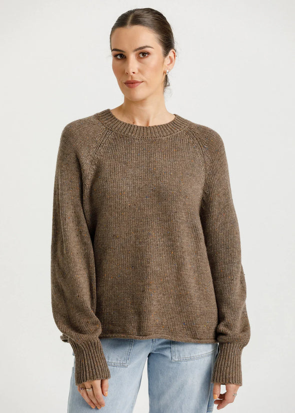 FLECK LILO JUMPER Mocha Fleck