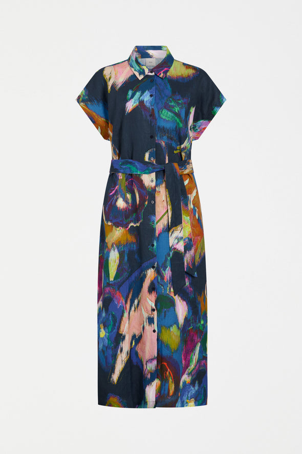 Vaara print Lato dress
