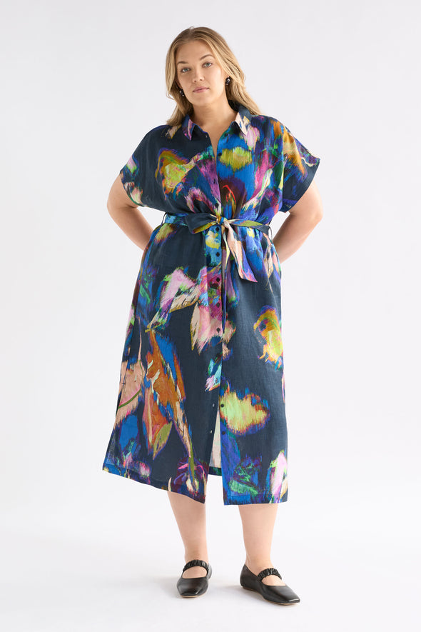 Vaara print Lato dress