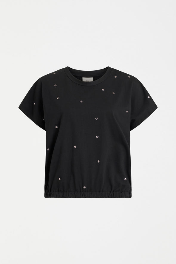 Black stud Tee