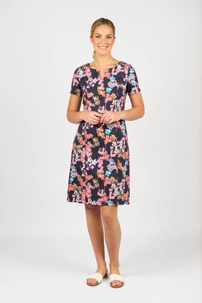 Willa Printed dress 6092LW